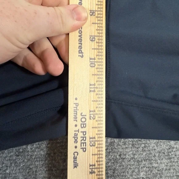 Lululemon Commission Pant Mens 38x33 Navy Slim‎ Stretch Performance Warpstreme - Picture 12 of 16